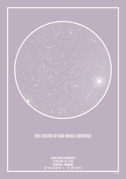 The center of our whole universe plakat